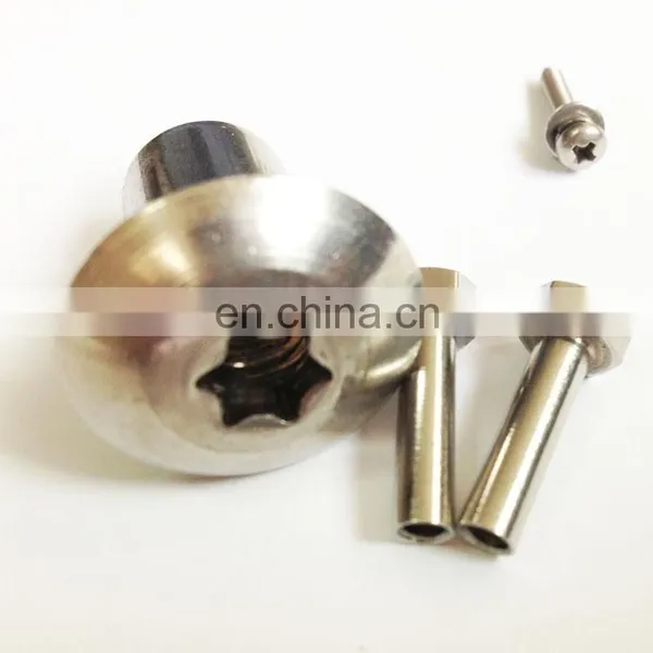 Pan Round Head Six Lobe Pin In Torx Security Screw Bolt M8 photo-5