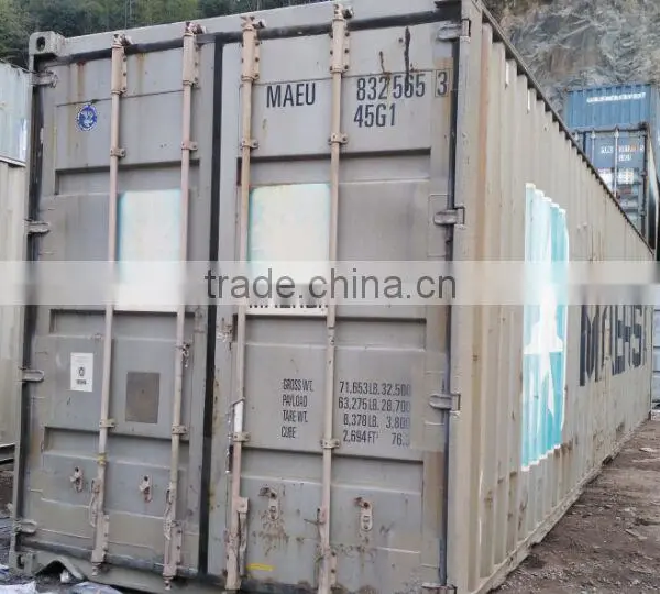 China Supplier 40' High Cube Shipping Cargo Container photo-5