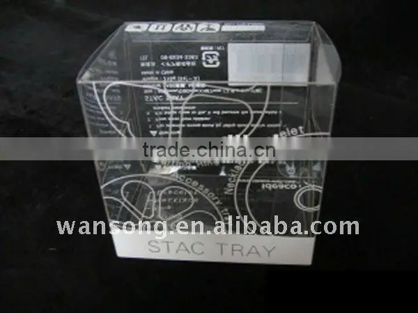 Printed Frosted Storage Box, Pvc Packaging Plastic Box photo-2