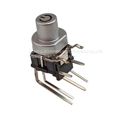 Built-in LED Right Angle Tact Switch With Power Logo photo-2