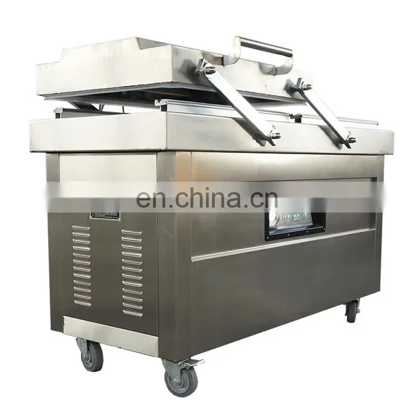 Stainless Steel Meat Seafood Double Chamber Vacuum Sealer Machine