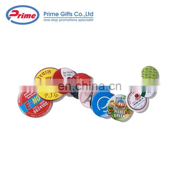 Promotional Name Button Badge With Custom Logo Printed photo-2