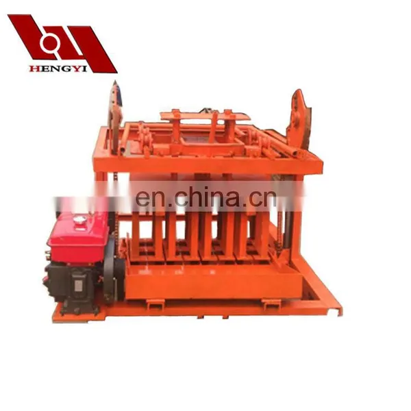 Hot Selling QT4-45 Diesel Engine Egg Laying Concrete Block Making Machine photo-2