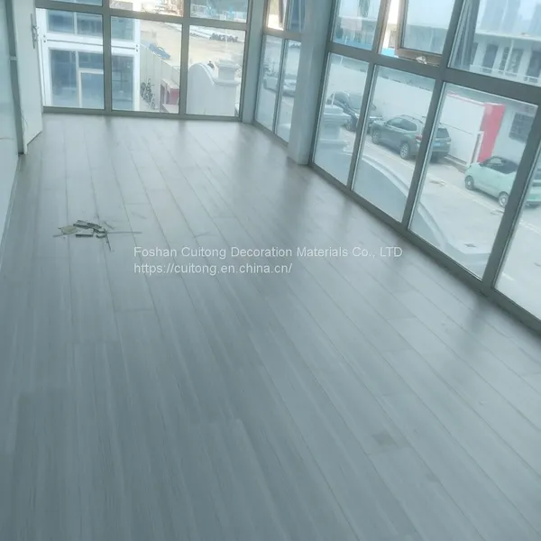 Light Steel House Reinforced Composite Floor Studio Studio Bridal Shop Wear-resistant MDF Wood Flooring photo-2