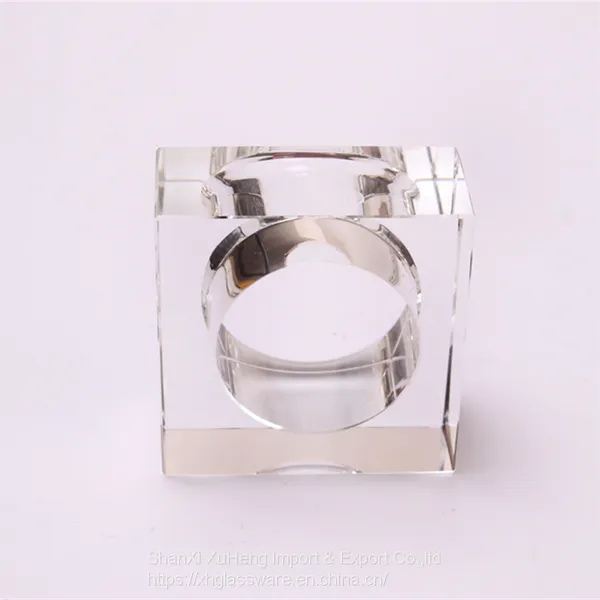 Modern Design Crystal Table Decoration Napkin Holder Dining Accessories photo-5