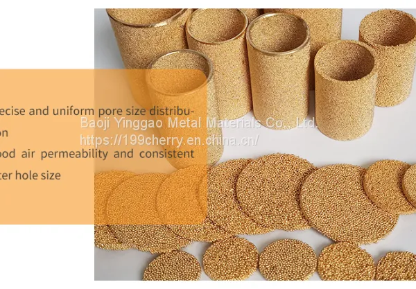 5um Porous Parts Sintered Copper Filter Disc photo-4