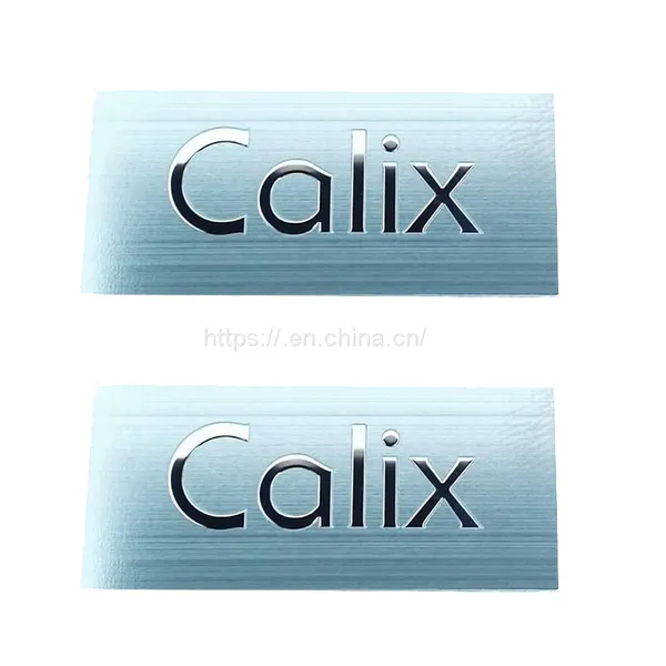 Custom Corrosion Plate Metal LOGO Plate Stainless Steel Nameplate Aluminum Asset Plate Silk Screen Advertising Logo Plate