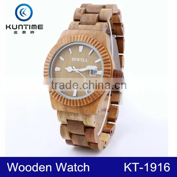 Fashion Business Wooden Watches for Women Watches Bamboo Wooden Watch for Men photo-3