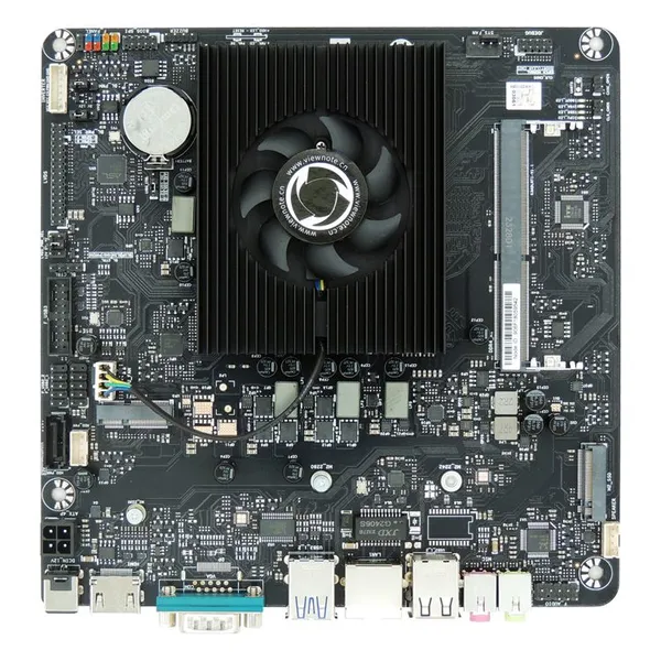 Intel 12th Gen Alder Lake Quad Core N95 3.4GHz DDR4 HDMI LVDS Mini-ITX Motherboard for POS SYS