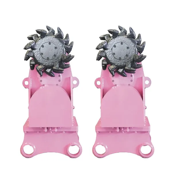 China multifunctional easy operate excavator rock grinder attachments for trenching mining