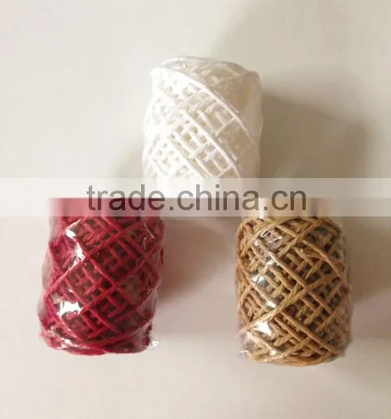 20m Green Raffia Paper Ribbon for Wrapping Gift/Present and Decorate Party photo-6