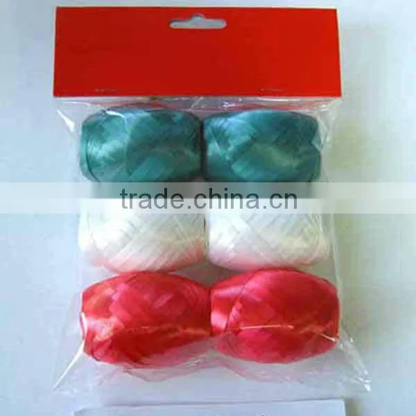 10m Long Raffia Ribbon, Paper Egg for Gift Packaging photo-2