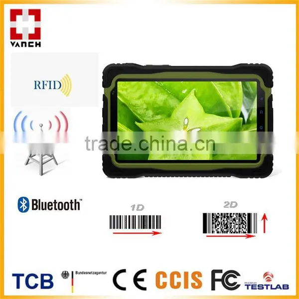 IP67 Waterproof 7" Rugged Android NFC/RFID Tablet Series photo-2