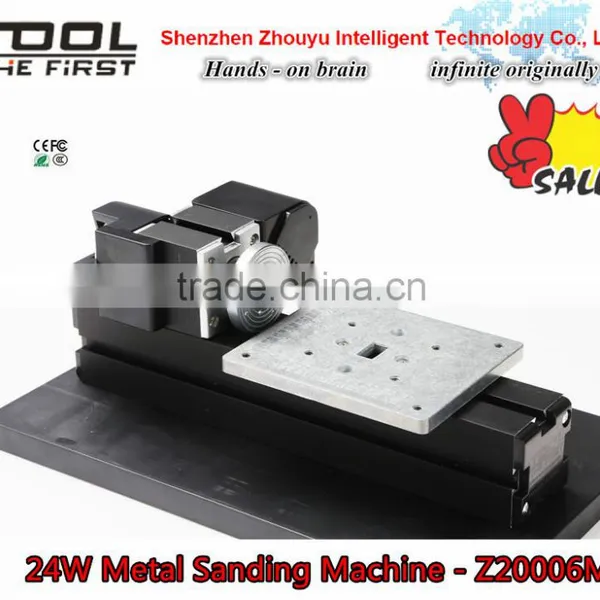 24 Watts Motor Big Power Mini Metal Wood Working Sanding Machine for School Education