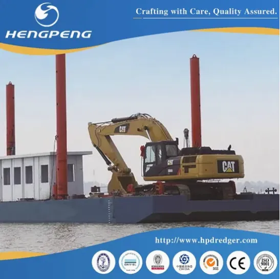 For Sale: Deck Barge / Logistic Transportation Barge Ideal for Heavy Equipment, Cars, and Container Transportation