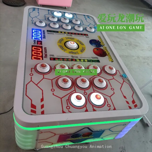 Double-player Tablet Patting Joy Bean-Beating Competitive Battle Game Machine photo-3