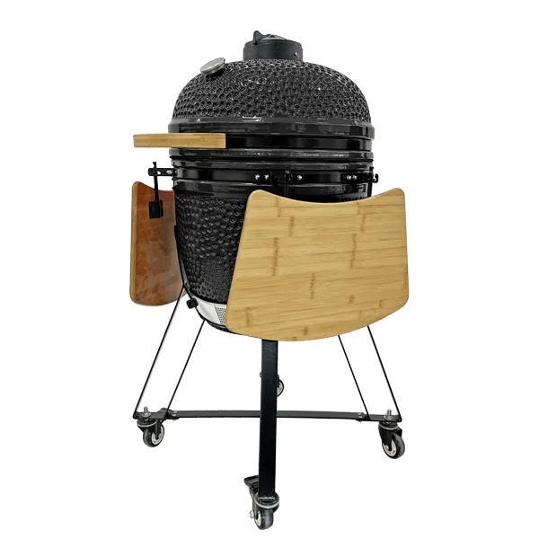 Custom 21inch Ceramic Grill Factory Kamado Barbecue Smoker From China photo-3