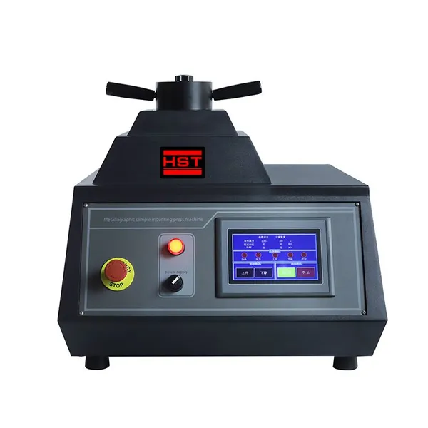 HST-ZXQ4 High Quality Fast 5-Minute Cycle Automatic Mounting Press for Metallographic Samples 1 Year Warranty