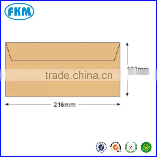 102*216mm 80gsm Wallet Gummed Manilla Envelope photo-2