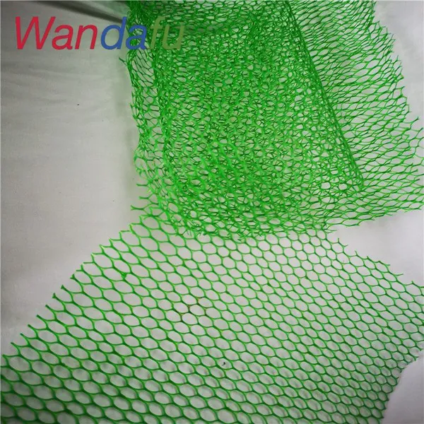 Wandafu 3D Vegetation Network Grass Planting Slope Protection Lake Green Plastic 3D Geonet, 3D Vegetation Network