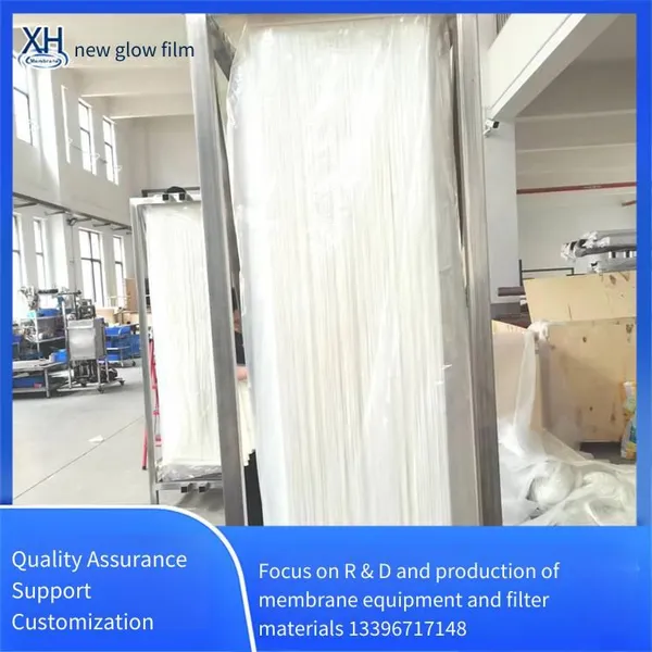 Hollow Fiber Mbr Membrane Sheet, Pvdf, 2 Meters, Strong Anti-pollution Ability, Xinhui Membrane photo-5