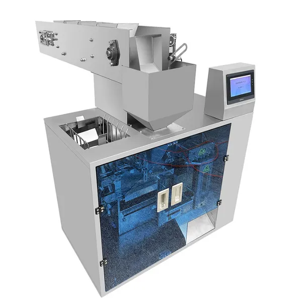 Fully Automatic Horizontal Pouch-Feeding Vacuum Packaging Machine for Powdered Snacks Quantitative photo-2
