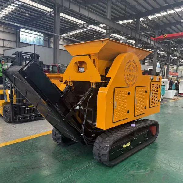 LUYUE JC510 Tracked Mobile Jaw Crusher for Concrete, Stone and Construction Waste Recycling photo-3