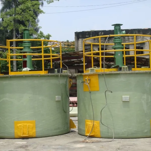 FRP Sodium Hydroxide Storage Tank 0.5 Inch Thickness 5000 Gallon High Tensile Strength for NaOH photo-4