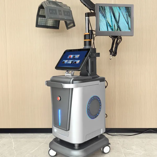 Dispositif de repousse des cheveux laser pour spa du cuir chevelu LLLT de 650 nm et 5 mW avec 262 billes laser