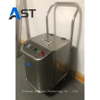 Small Dry Ice Blasting Cleaner Machine for Cleaning Injection Molding Silicone