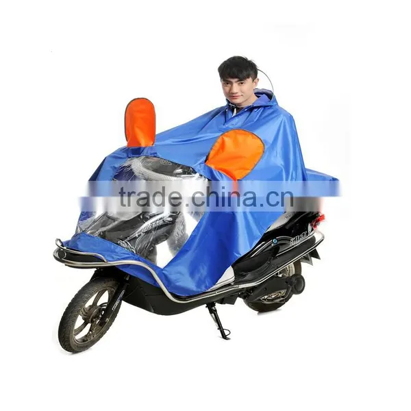 Factory Direct Sale Oxford Cycling Fashion Pvc Rainwear photo-3