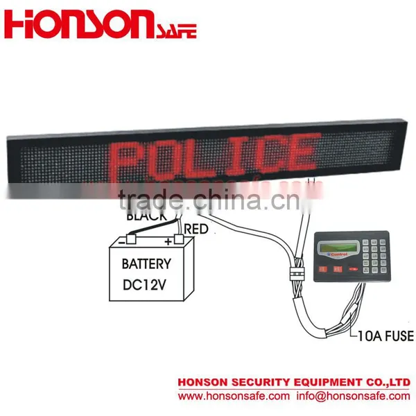 42" LED Warning Signal Programmable Displayer, LED Traffic Directional Warning Screen CJXP-0108 photo-3