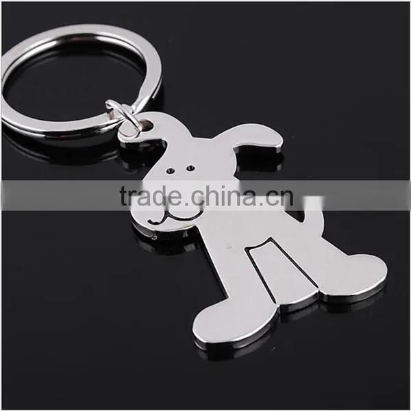 Manufacturers Supply Key Ring Genuine Creative Personality Smooth Dog Keychain photo-3