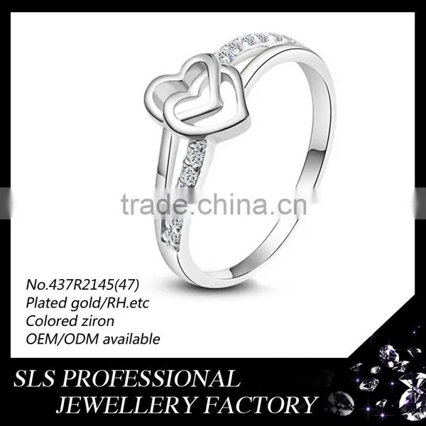 HK/EU/US 6mm 10mm Size Womens Ring Solid 925 Sterling Silver Ring CZ Micro Paved Wholesale Fashion Engagement Ring