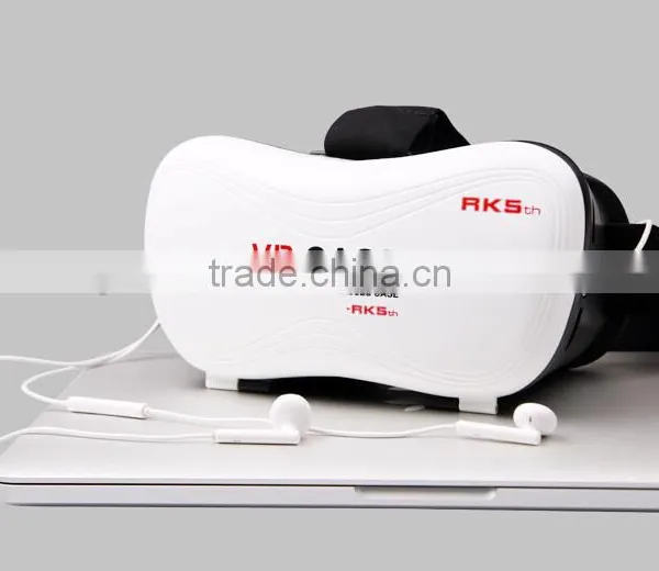 3D VR Fifth Generation Virtual Reality Glasses Innovative Design Fit for IOS, Android Phones Series Within 3.5~6.0 Inches photo-5