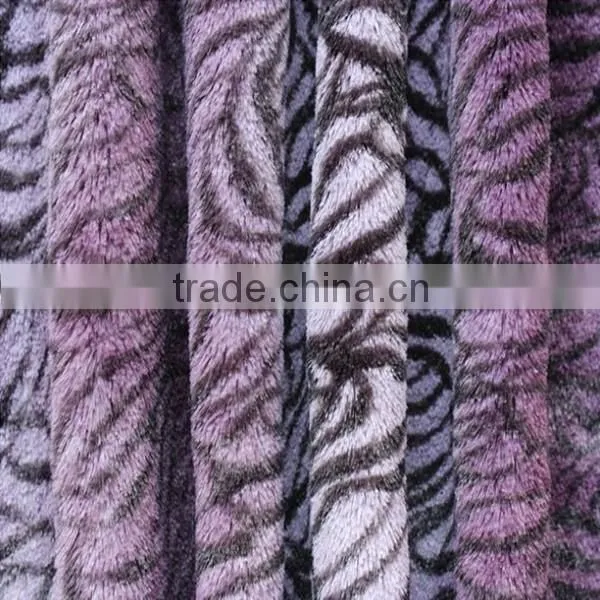 Polyester Plush Fur Fabric Making Soft Oys photo-3