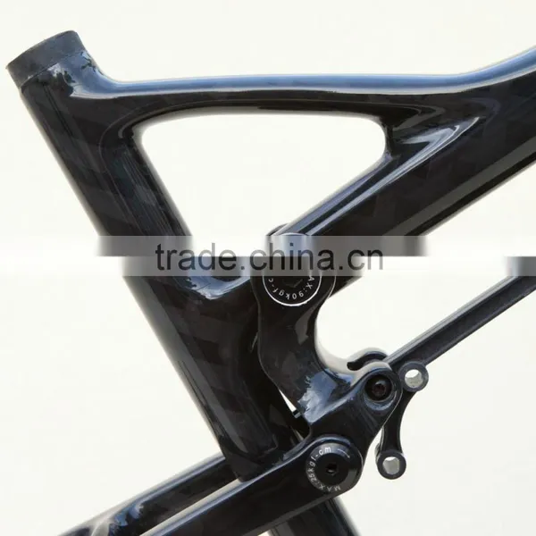 29er Full Suspension Carbon Mountain Bike Frame , 12K Glossy Suspension Frame 29er AC036 photo-3