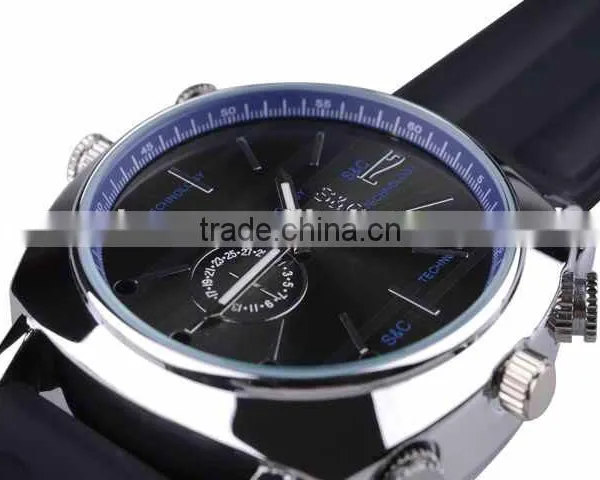 OEM Factory Fashionable Waterproof 100% 32gb Hidden Watch Camera, Sport Mini DV, Security Watch Webcam Wit HIR Night Vision photo-5