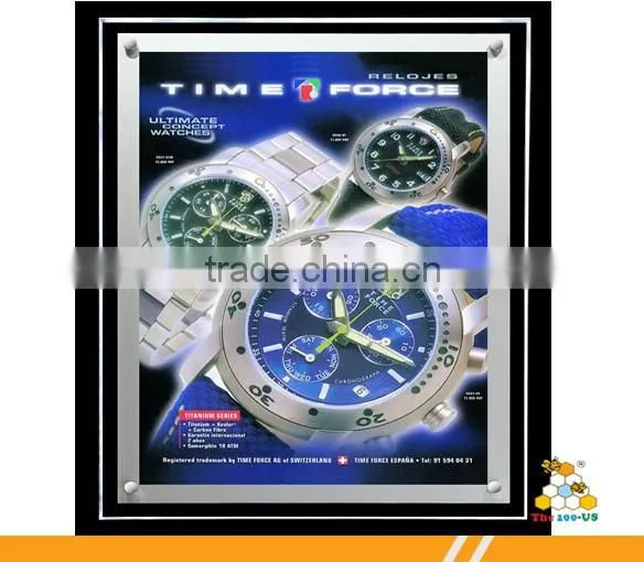 New Design Free Stand Crystal Light Box photo-4