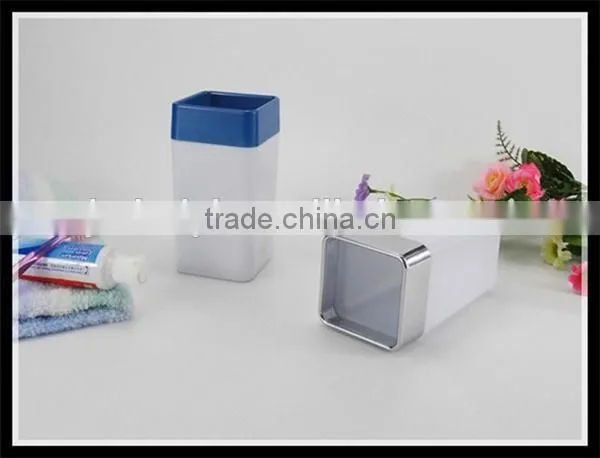 5 Pieces Bathroom Accessories Sets Tumbler Toothbrush Holder Dispenser Bath Decoration Bathroom Sets photo-3
