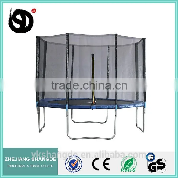 14 Big Heavy Duty Round Trampoline Round Fitness Mats With Child Safety Net photo-6