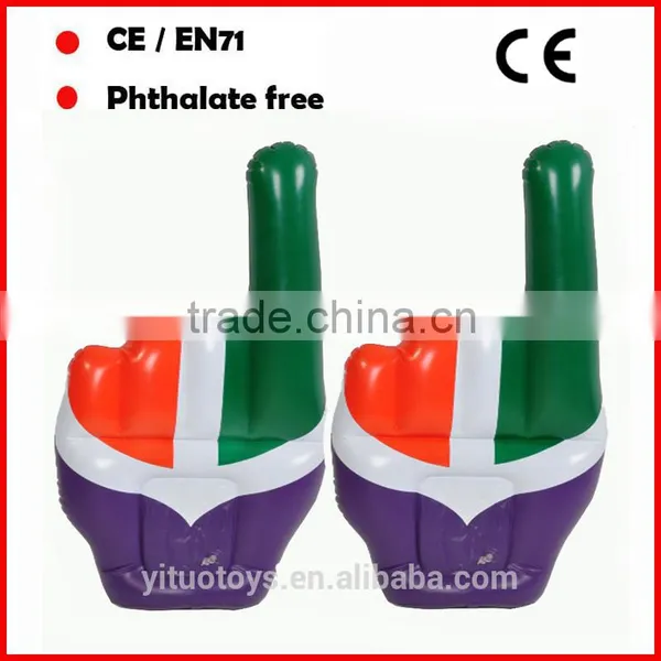 Printing Red PVC Inflatable Hand photo-6