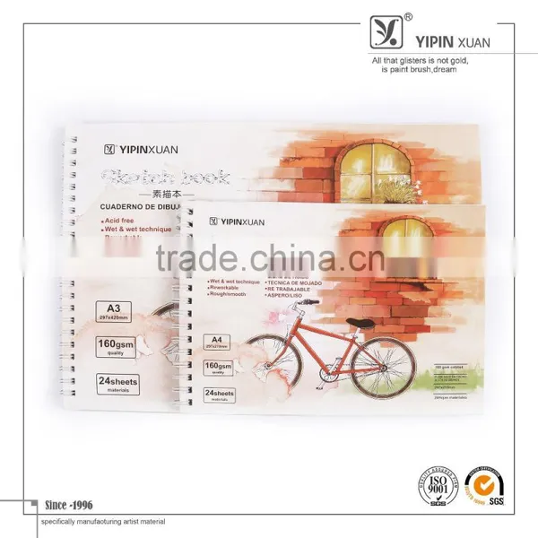 Hot Sale Fashion Design Hardcover Sketch Books