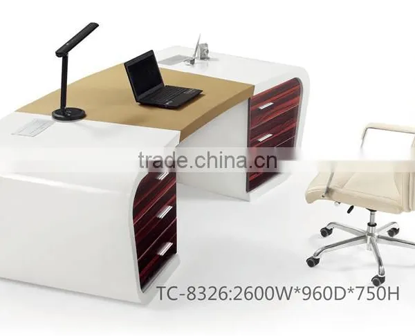 China Manufacturer OEM Fashionable Hotel Reception Table Design photo-2
