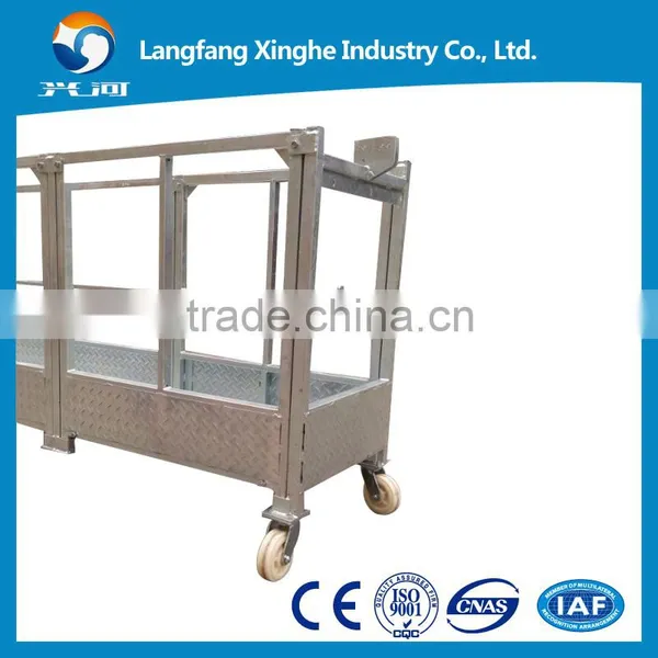 ZLP Lifting Suspended Rope Platform Construction Gondola With 2m*3 Sections photo-2