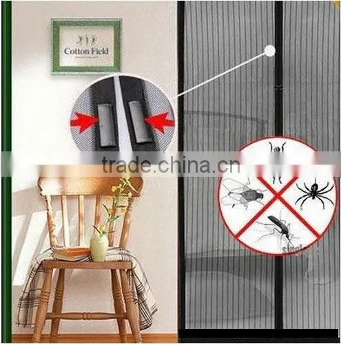 DIY Polyester Magnetic Fly Screens for Doors