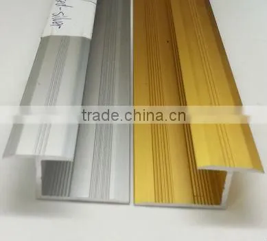 Various Shape Aluminum Tile Trim/ Good Looking Carpet Trim