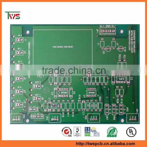 Dvr Pcb Board 2015 Hot Sale Custom Aluminum Smd 3528 Led Pwb photo-2