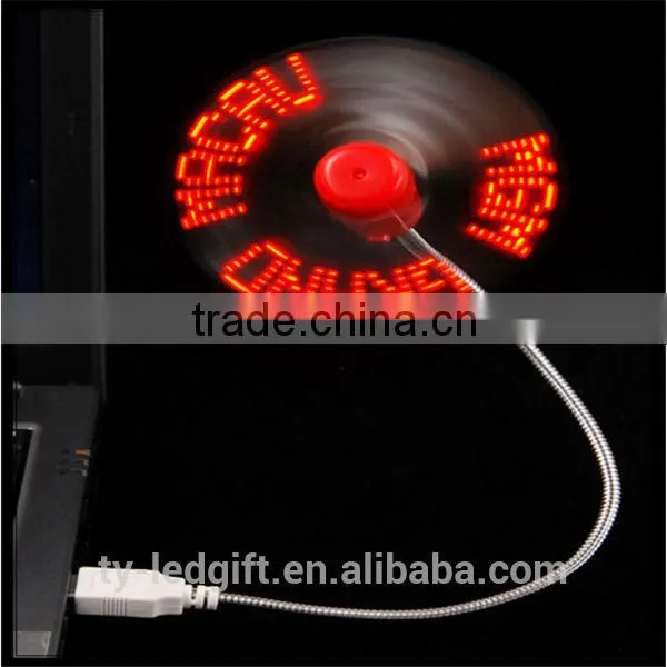 Plastic Printing Logo Usb Led Fan photo-5
