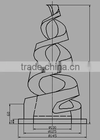 SiC Industrial Spiral Nozzles (RBSiC Material) photo-3